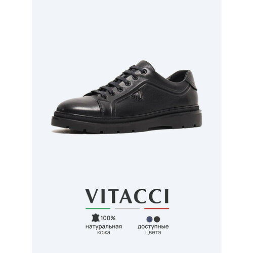 фото Туфли vitacci, размер 39, черный