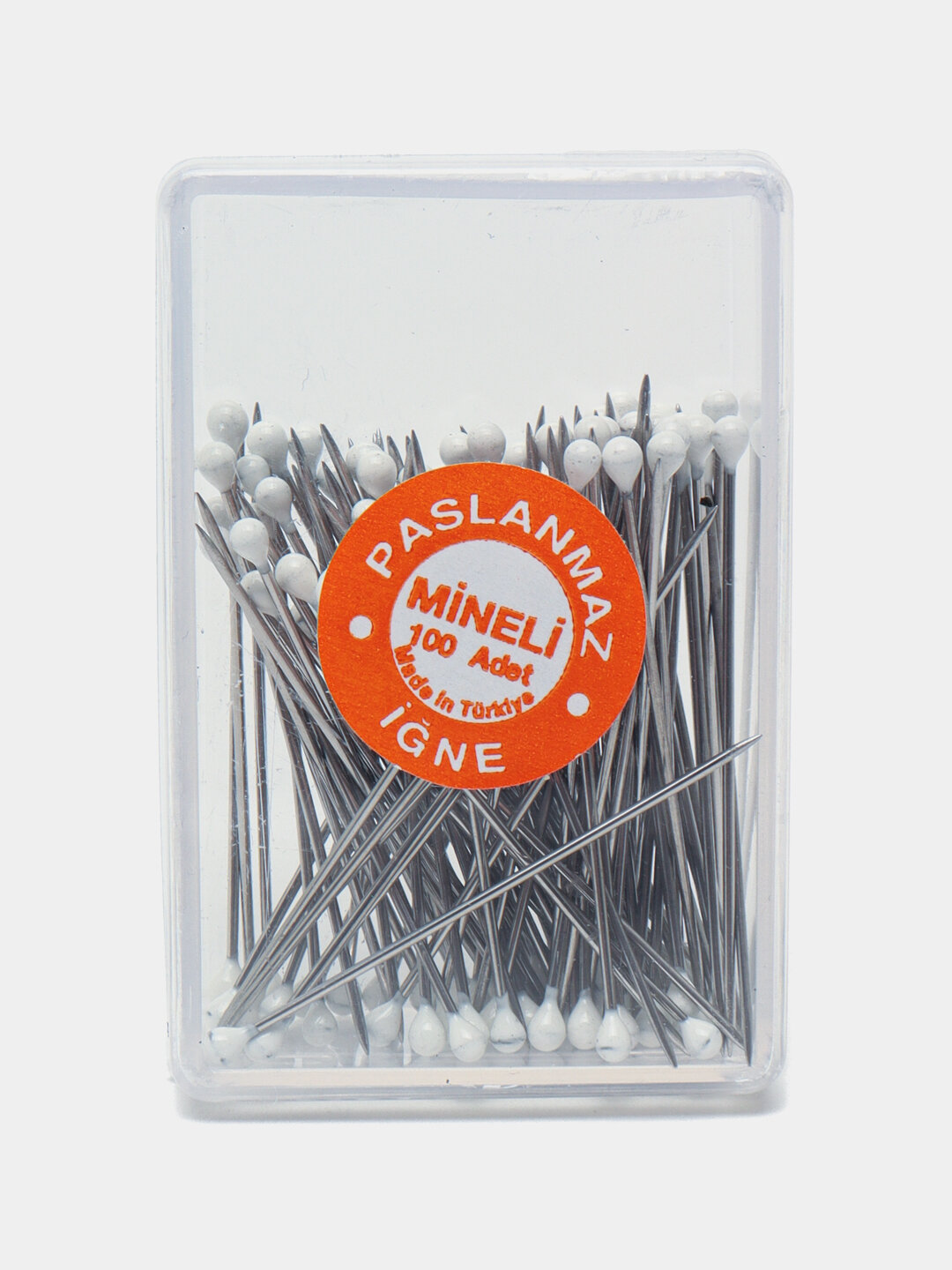 Иголки - булавки, Иголки - булавки для хиджаба, 100 штук. Булавки декоративные, для закалывания, шитья