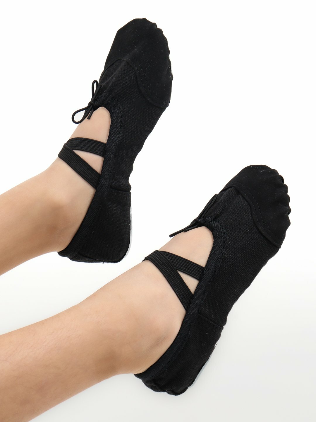 Балетки спортивные, размер 23cм, black — фото 1