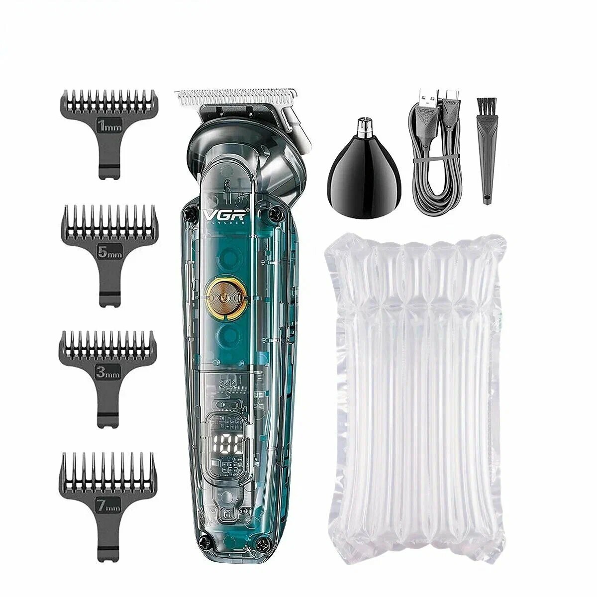 Триммер для волос VGR V-949, лезвия из нержавеющей стали, профессиональный