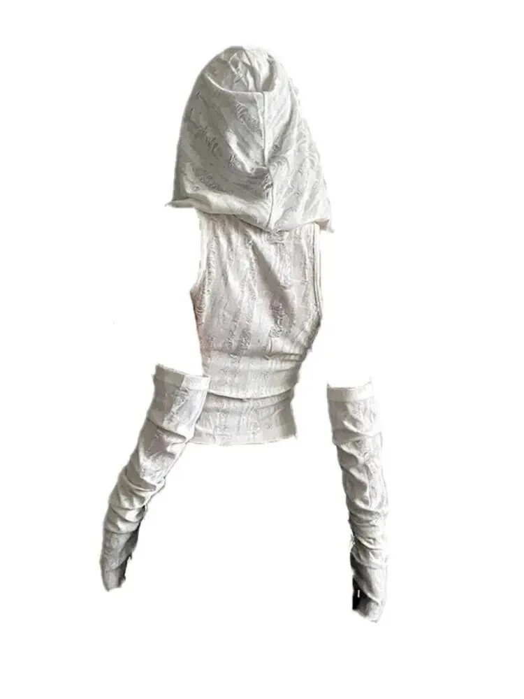 Футболка PUNK STYLE GIRL, размер S, белый,