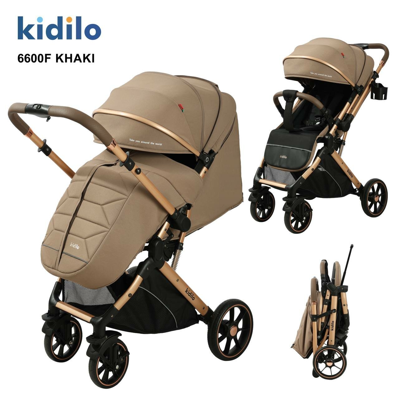 Коляска Kidilo 6600