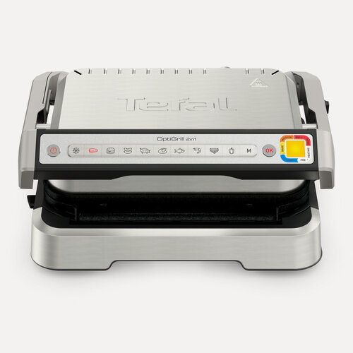 Изображение товара Электрогриль Tefal OptiGrill GC772D30, комбинированный, съемный, рифленая пластина