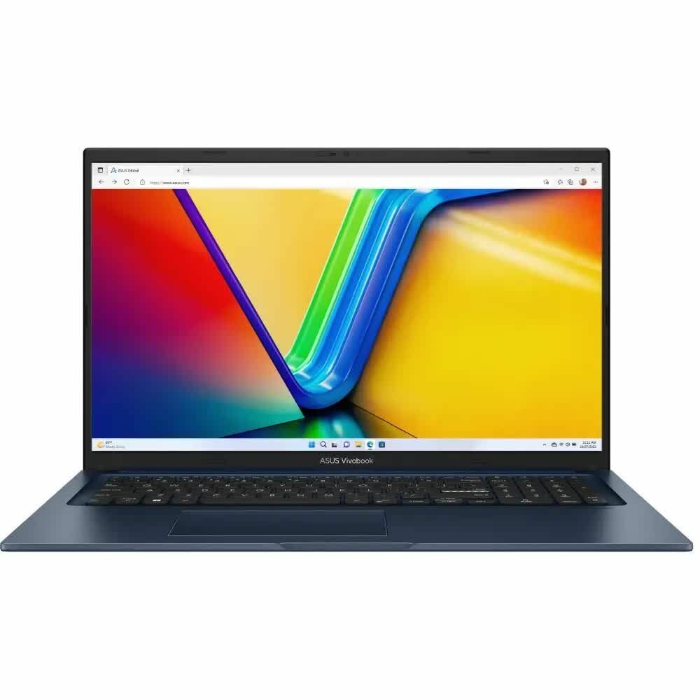 Ноутбук Asus Vivobook 17 X1704VA-AU692 90NB10V2-M00TL0 17.3"/5 1335U/16/512Gb/Intel Iris Xe/синий