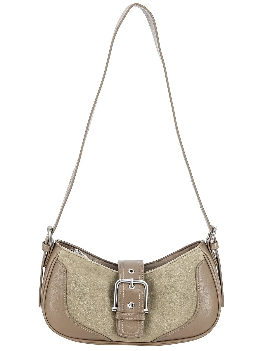 Сумка хобо DAVID JONES, кофе — фото 1