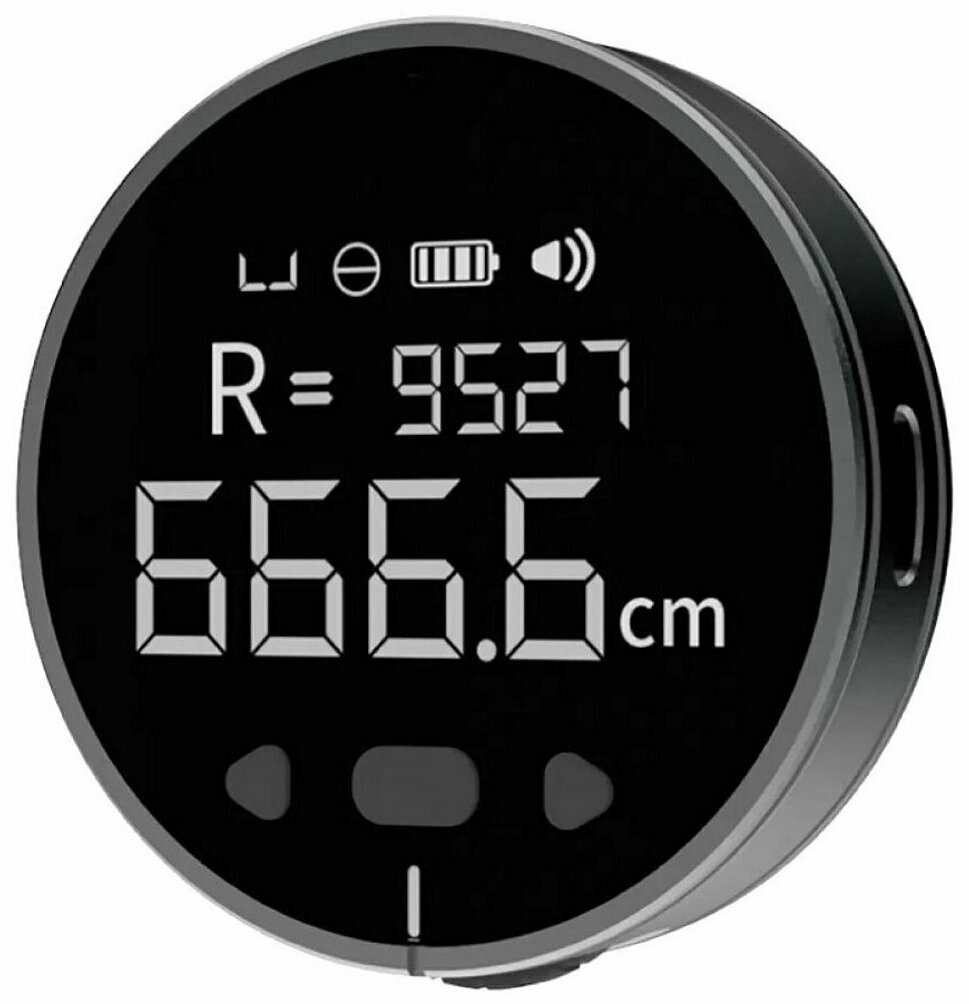 Изображение Электронная рулетка Xiaomi Duka Mini Q Electronic Ruler Black