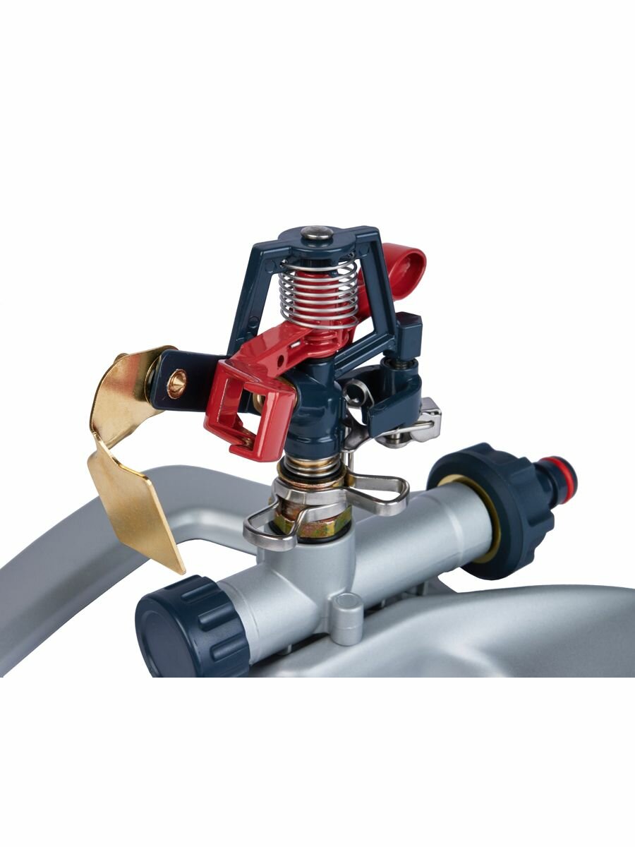 Дождеватель разбрызгиватель импульсный металлический Elitech Garden SP 008IM — фото 1