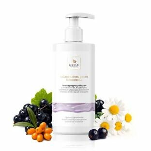 LEETOO Регенерирующий крем с пантенолом и ароматом черной смородины, 100 мл