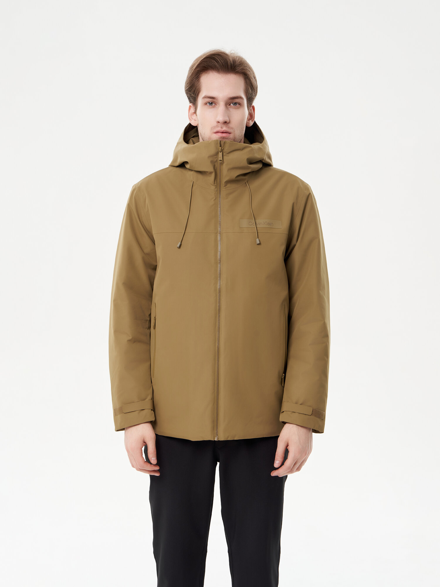 Куртка Calvin Klein Jeans, размер M, зеленый