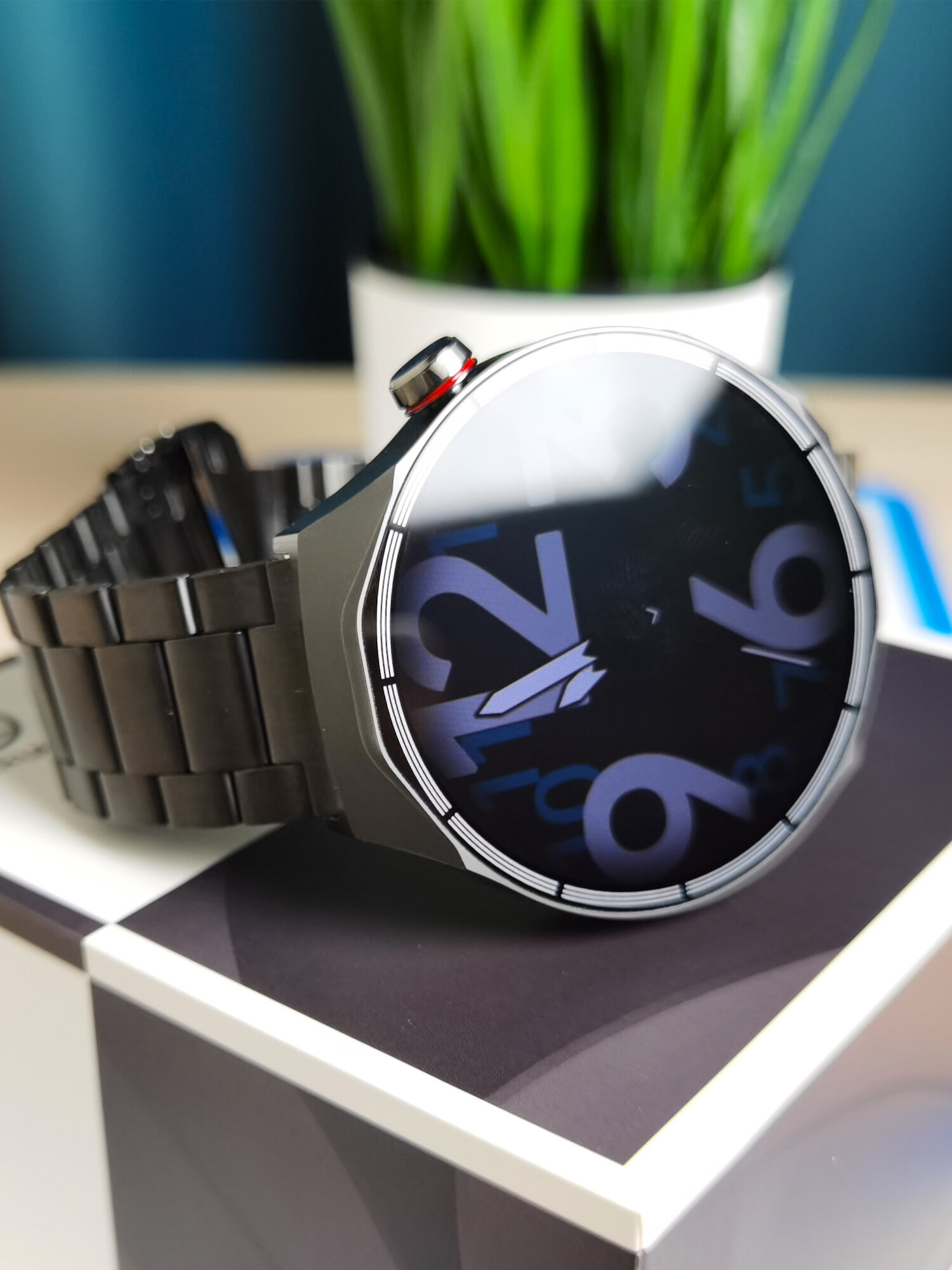 Смарт часы, Smart watch / Мужские, Женские / Умные часы, Круглые, с AMOLED экраном + 2 ремешка в подарок — фото 1