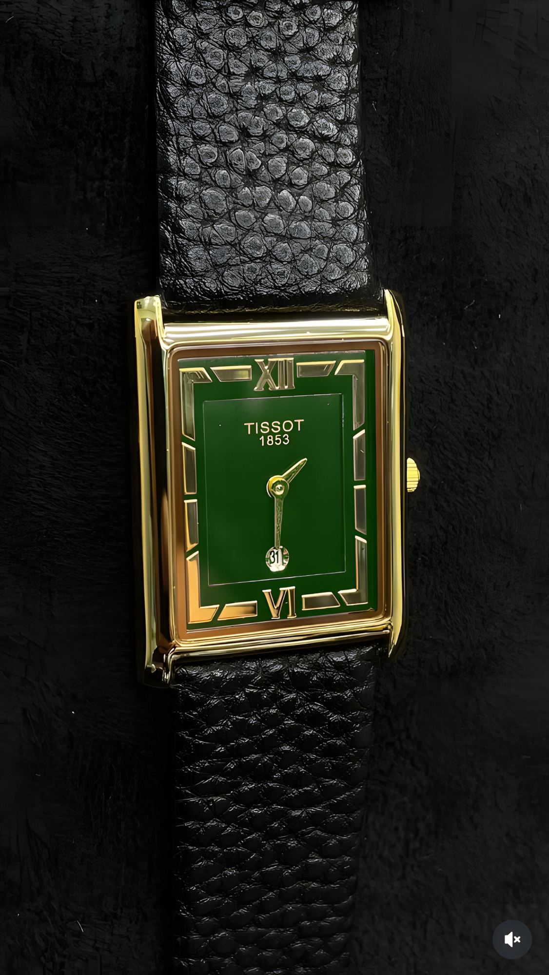 Наручные часы TISSOT, Gold/Green