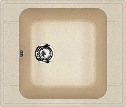 Изображение товара Мойка кухонная Ulgran U-604 -328 прямоугольная, 50x59, мойка для кухни, бежевая, матовая, российская