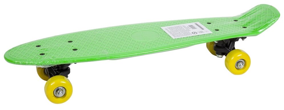 Детский лонгборд Zilmer Ракета-М зеленый