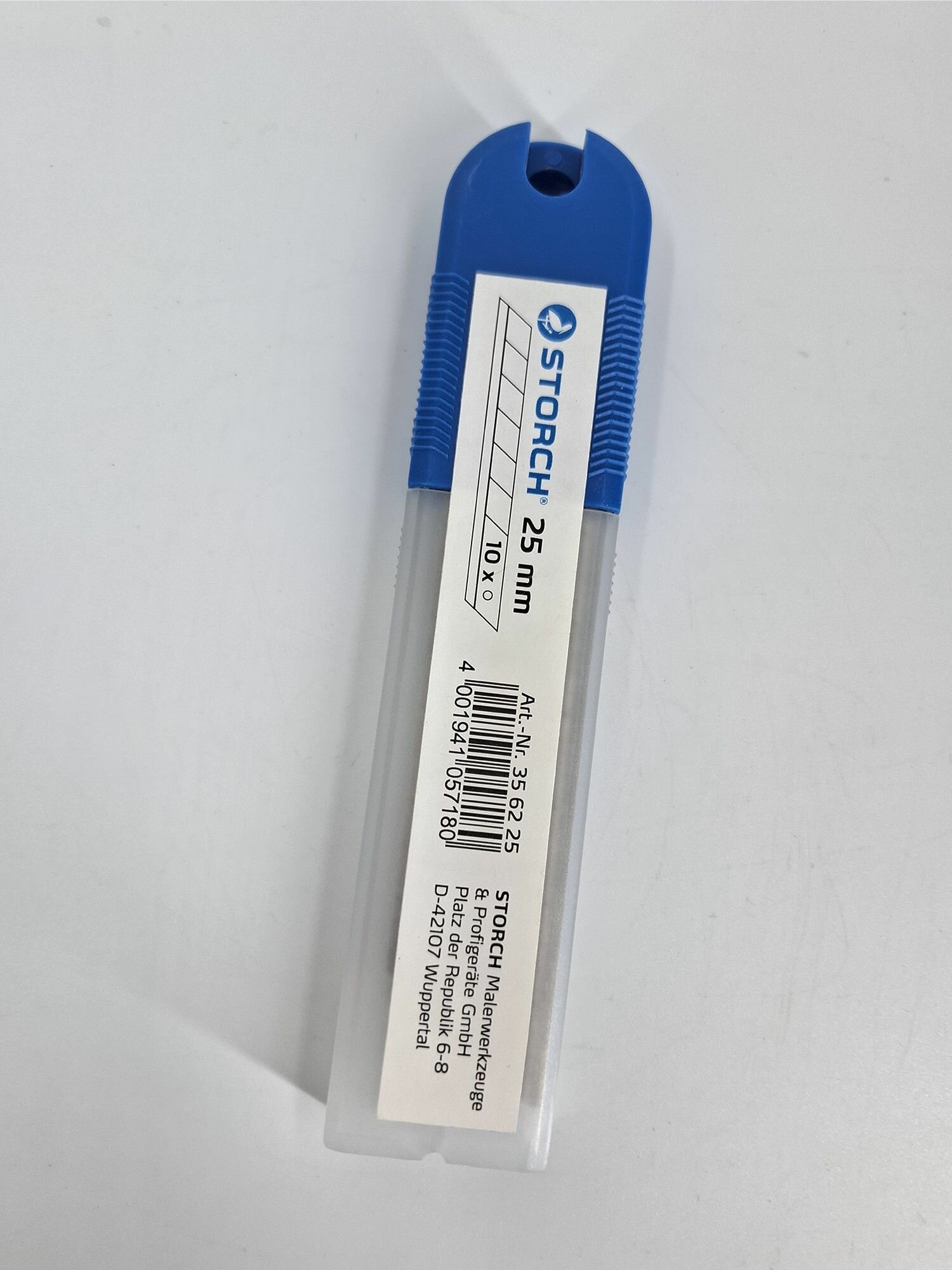 Лезвия сменные в боксе Storch Profi Abbrechklingen breit 356225 (10шт*25мм)