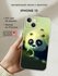 Силиконовый чехол на Apple iPhone 13 / Айфон 13 с принтом "Малыш панды"