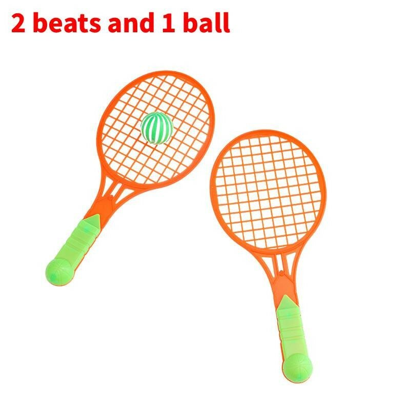 Детский комплект активных игрушек для улицы с ракетками для спорта и фитнеса