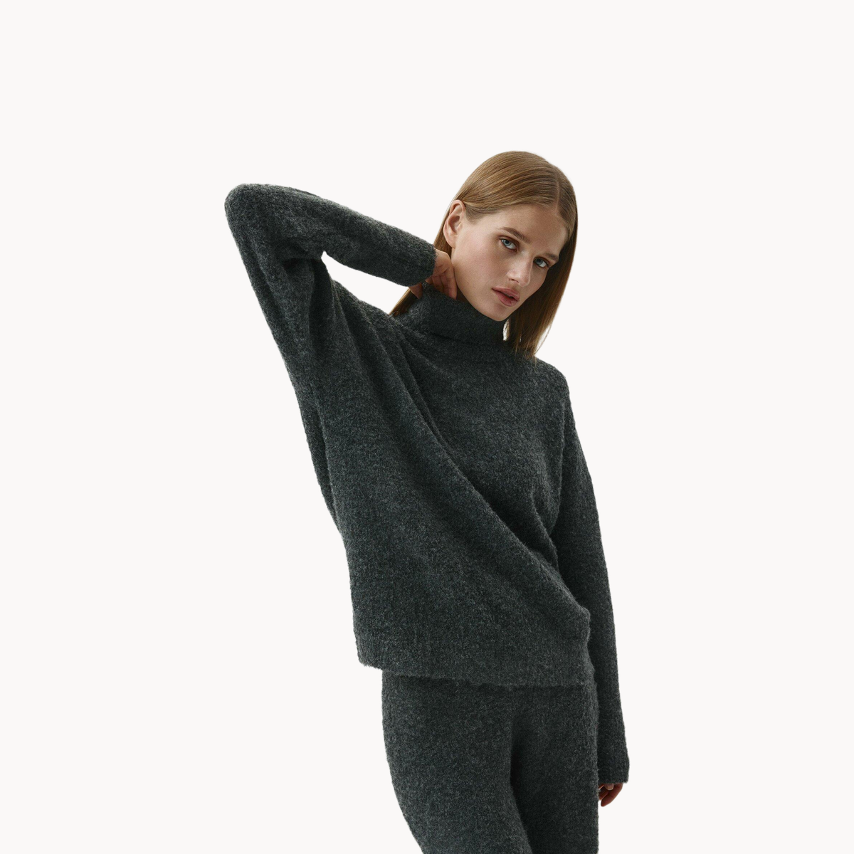 Свитер Sela, размер L INT, , антрацитовый