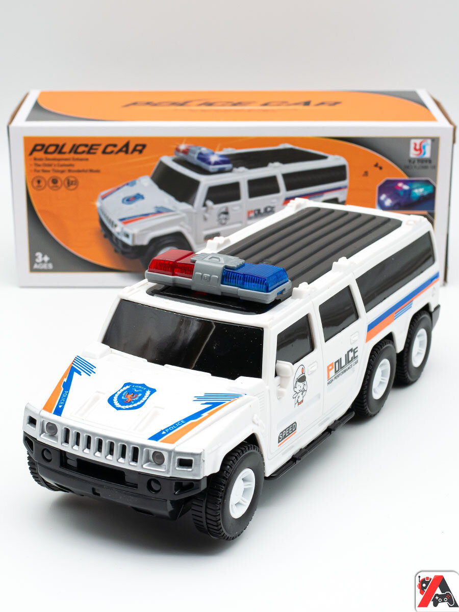 Детская музыкальная машинка Хаммер полиция