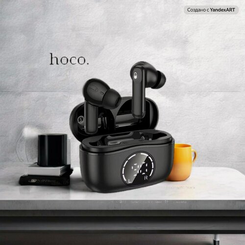 Изображение товара Наушники Hoco EQ22 Singer, шумоподавление ANC/TNC, Bluetooth 5.4, сенсорное управление