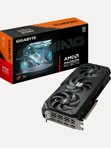 Изображение товара Видеокарта GIGABYTE Radeon 9070 Gaming 16Gb (GV-R9070GAMING-16GD)