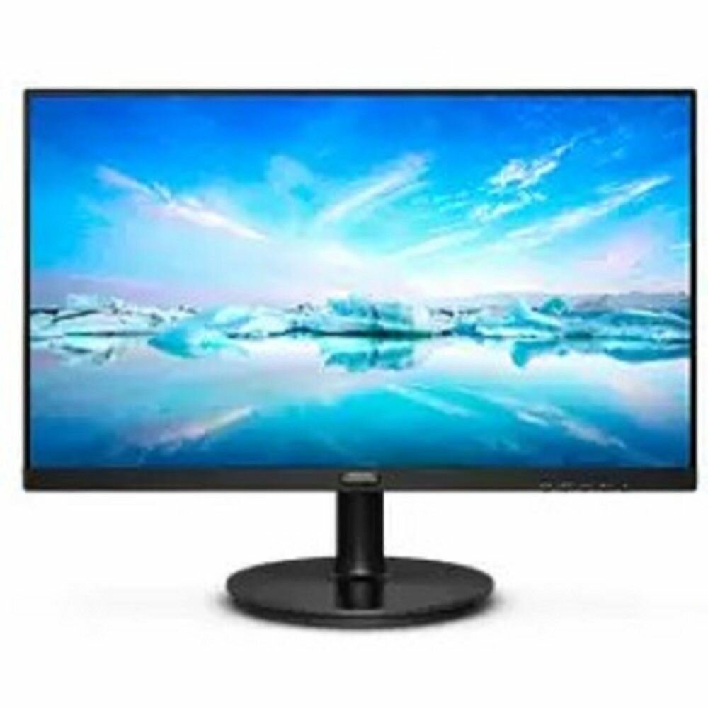 Philips Монитор (222V8LA 00), VA, 1920x1080, 75 Гц, черный