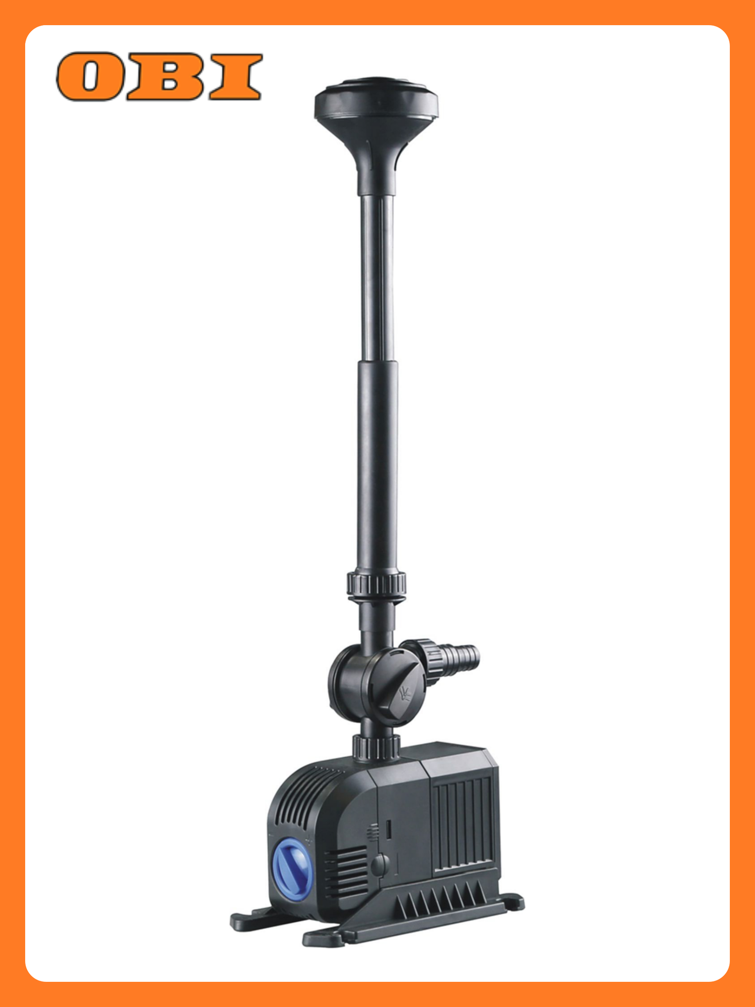 Насос фонтанный ECOTEC в комплекте с насадками 55 Вт 3000 л/ч Hmax 3 м