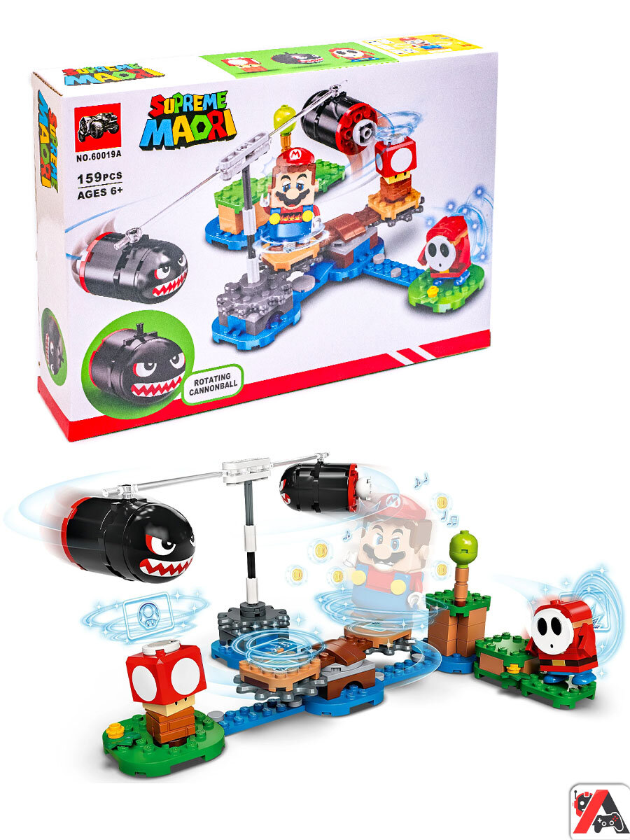 Конструктор Супер Марио Огневой налёт Билла-банзай