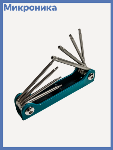 Изображение товара Набор ключей Pro'sKit 8PK-021T, TORX, с антивандальным покрытием