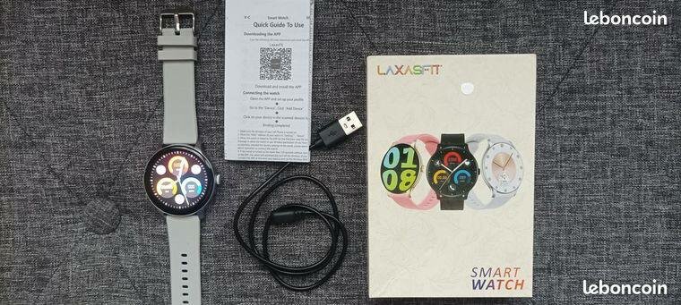 Смарт часы LAXASFIT с сенсорным экраном — фото 1