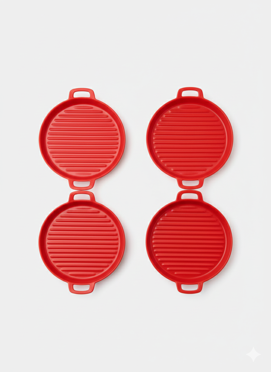 Круглые керамические тарелки "HAPPY KITCHEN", бренд, ручная работа