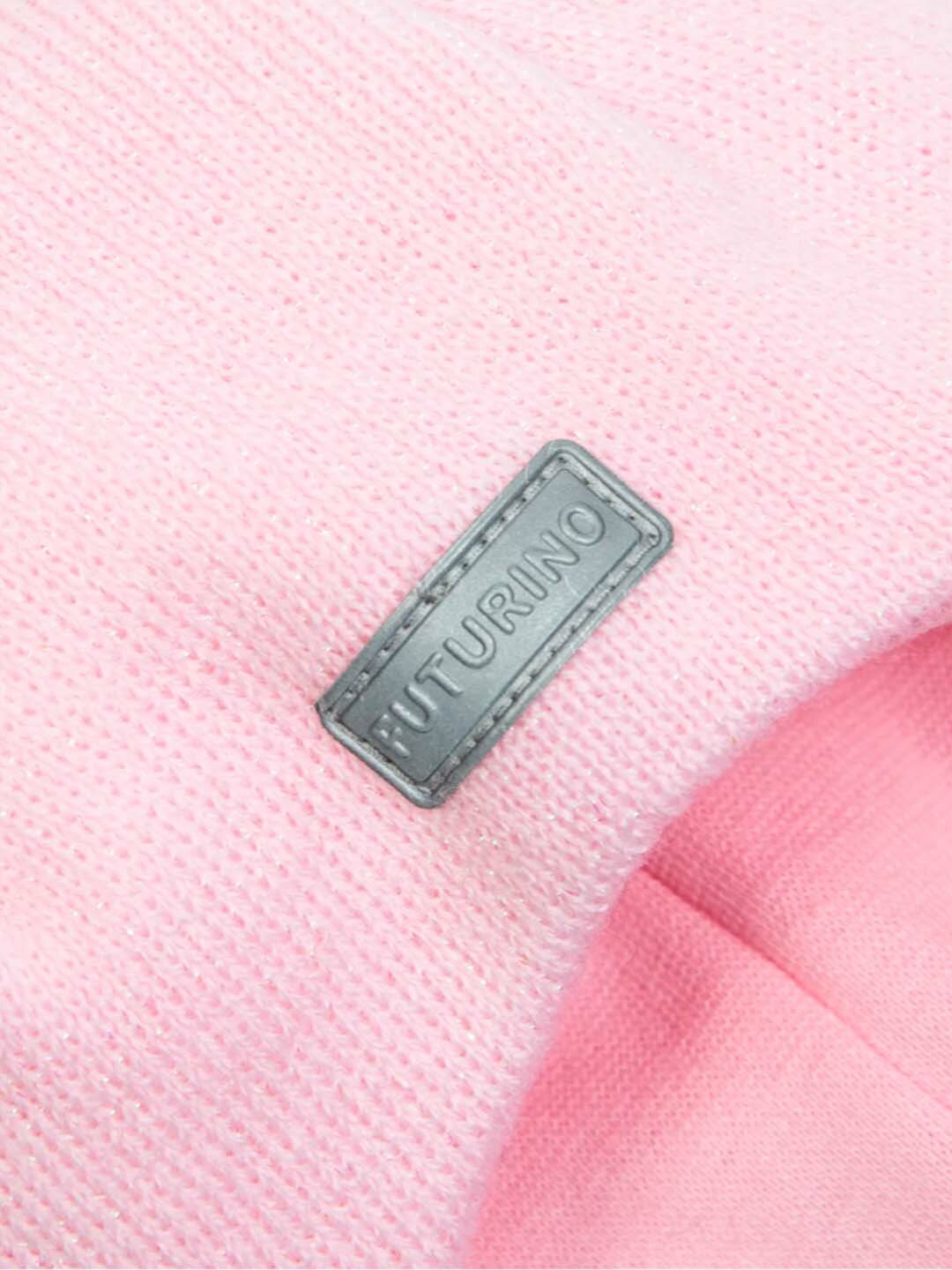 Шапка для девочек, размер 56, розовая — фото 1