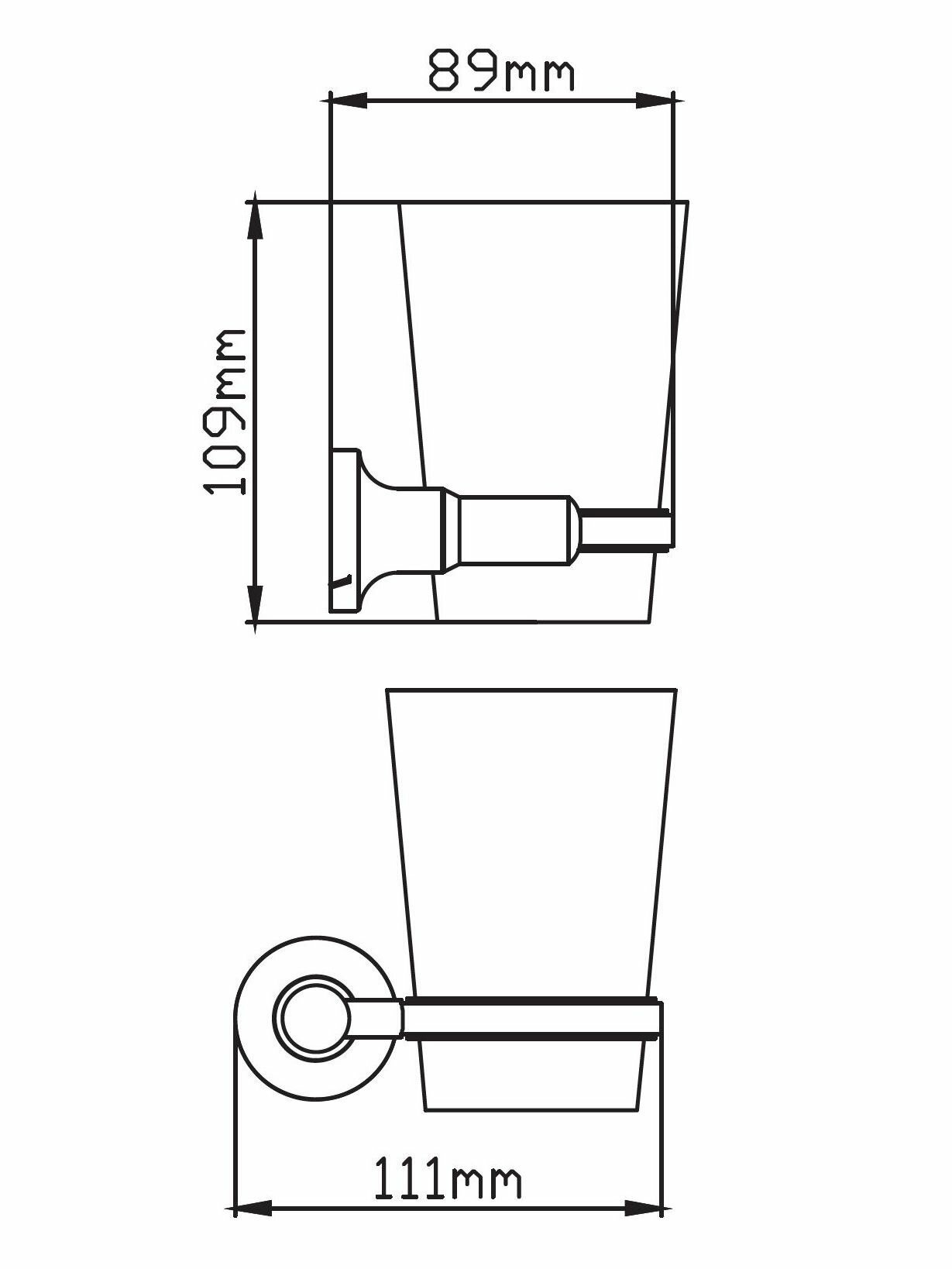 Стакан для ванной — фото 1