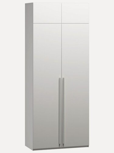 Изображение товара Шкаф распашной Лорена Бест-2 с антресолью Белый для одежды двухдверный 120*250*70
