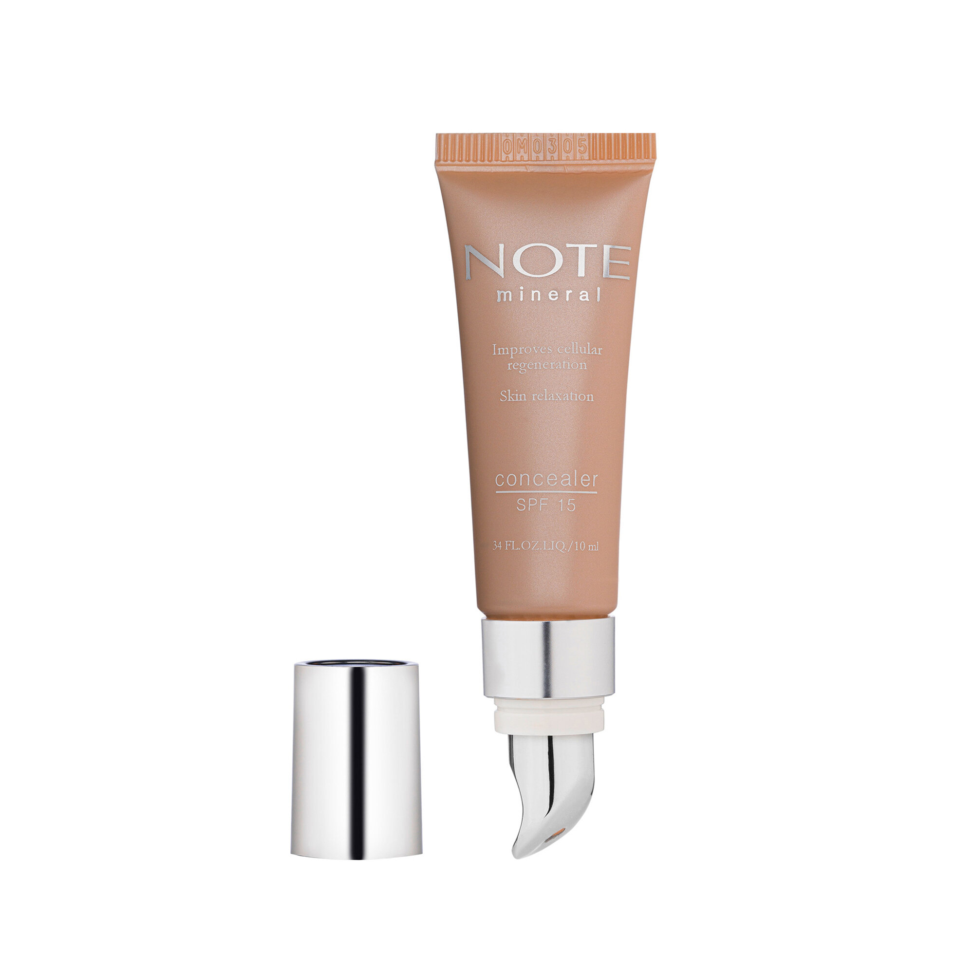 Консилер NOTE Cosmetique Mineral Concealer 202, на минеральной основе, 10 мл