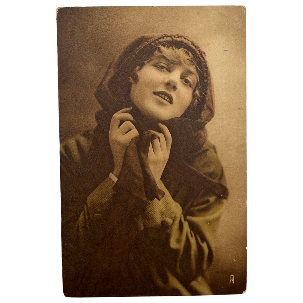 Почтовая открытка "Зимние грёзы" 1900-1917 гг. Raphael Tuck & Sons, Англия