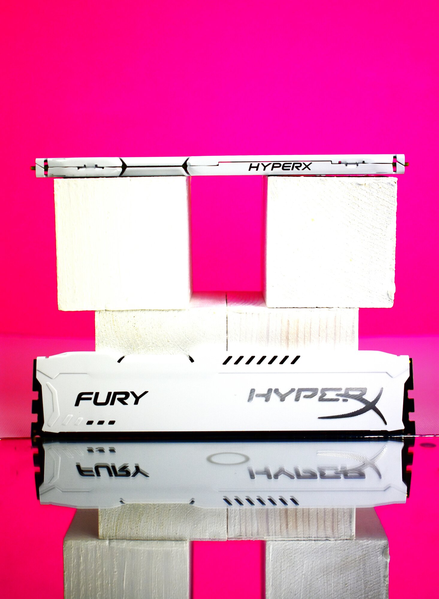 Оперативная память HyperX Fury 16 ГБ (8 ГБ x 2 шт.) DDR3 1600 МГц DIMM CL10 white