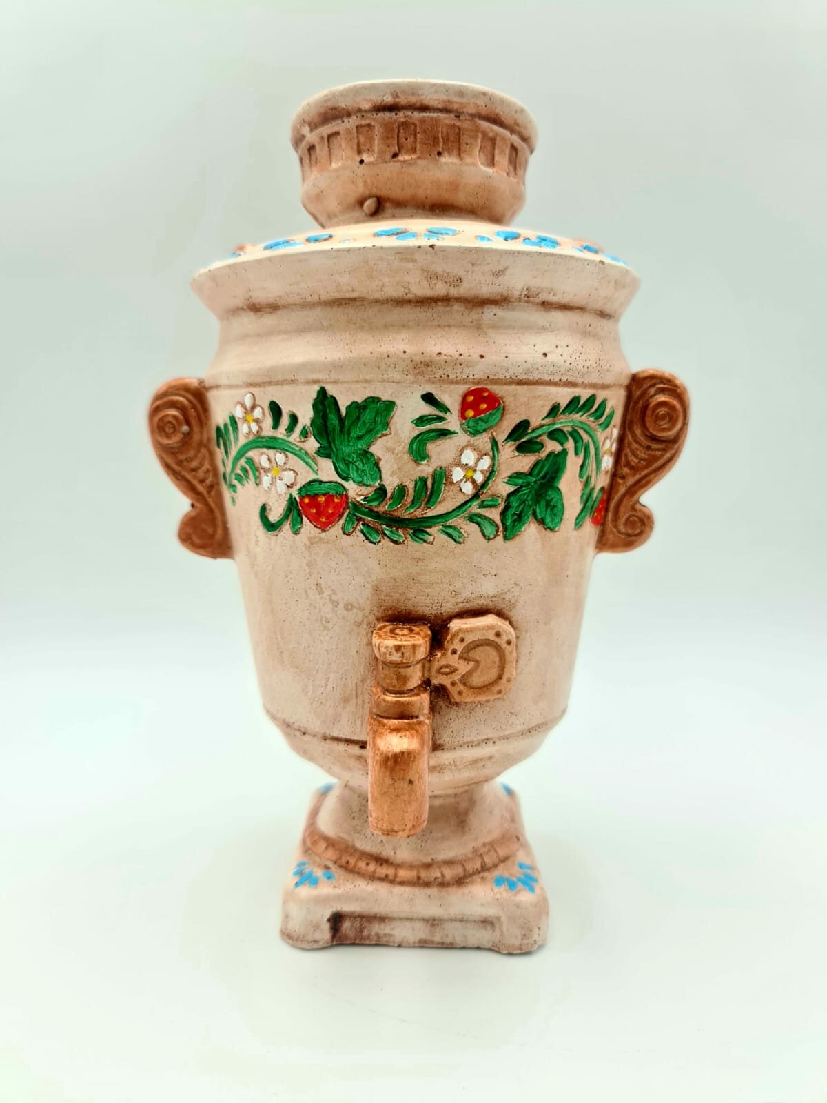 Копилка Русский самовар ручной работы от бренда Present61 из полистоуна — фото 1