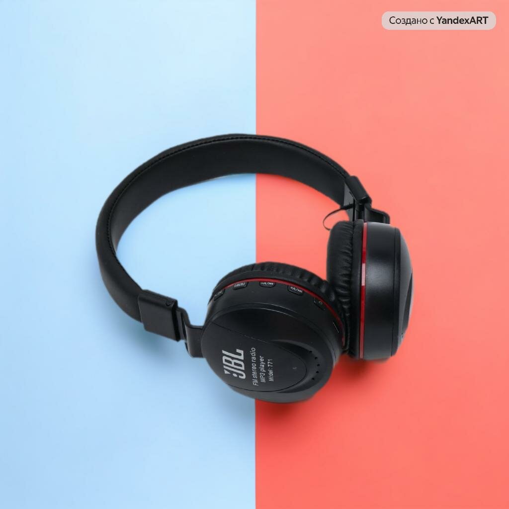 Наушники Tune JB1, шумоподавление, время работы 70 часов, быстрая зарядка, чёрные