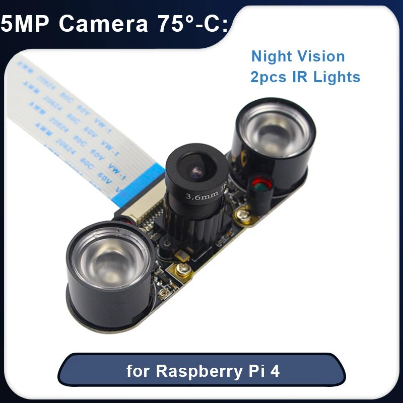 Caturda Камера для Raspberry Pi 5Мп 1080P