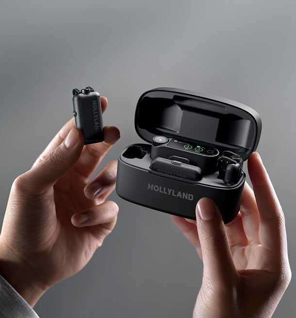 Радиосистема Hollyland "Lark MAX 2", 2 передатчика и 2 приемника — фото 1