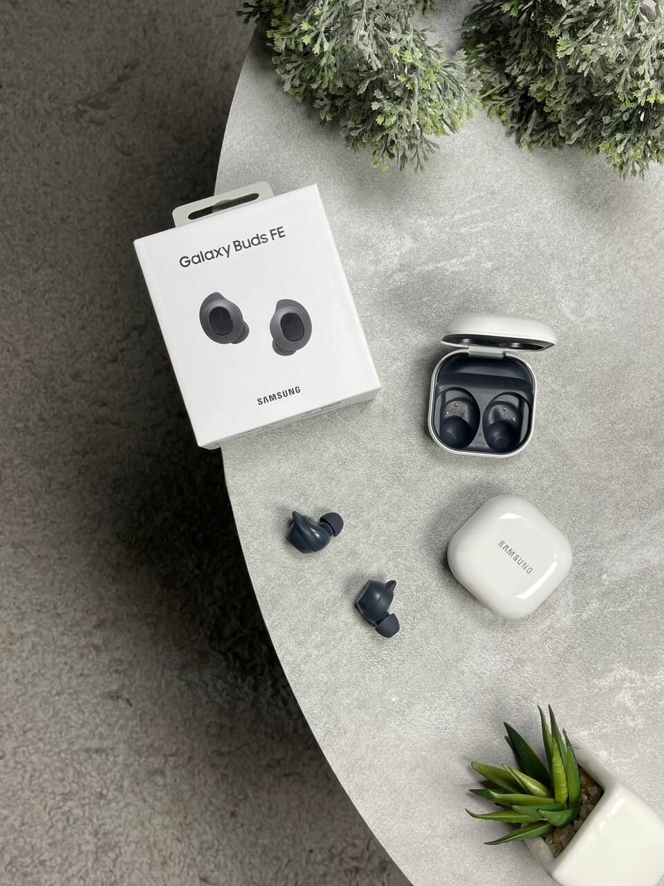 Наушники Samsung Galaxy Buds FE, беспроводные, шумоподавление, черный