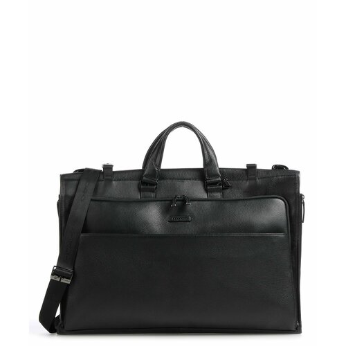 Портплед PIQUADRO, 10х38х56 см, ручная кладь, черный