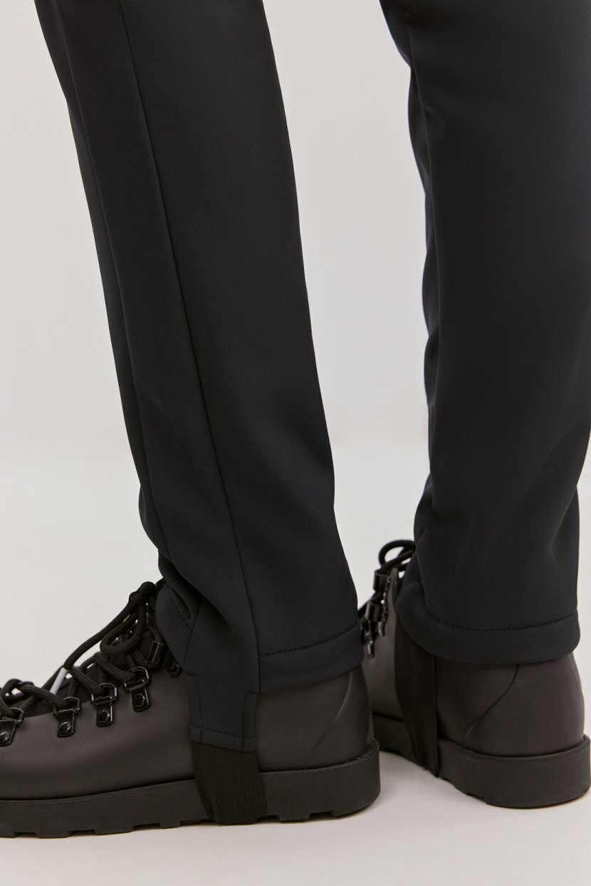 Утеплённые брюки (бондинг) со штрипками BAON B091504 - фото №5