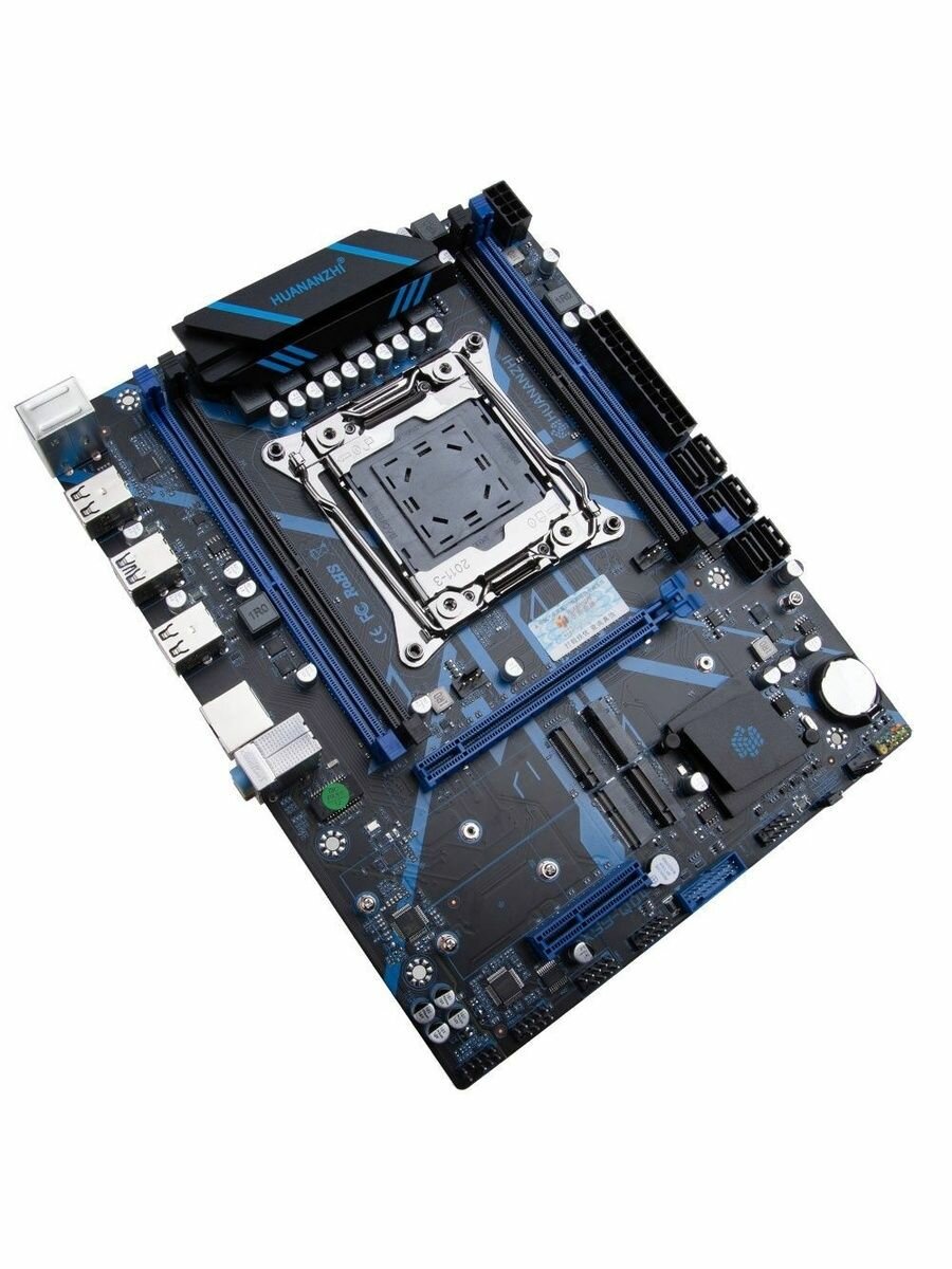 Материнская плата HUANANZHI X99-QD4 GAMING (Intel X99 , LGA 2011-3 , M.2 NVME , USB3.0 ) — фото 1
