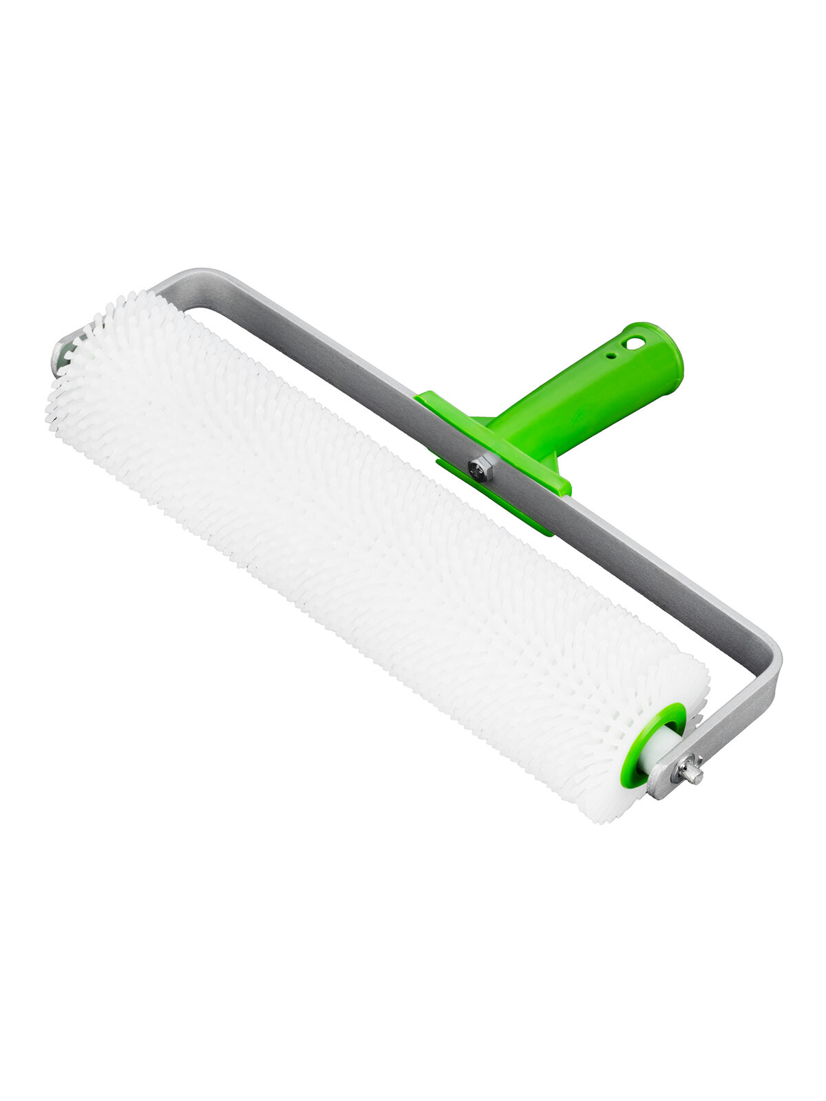 Игольчатый валик для наливных полов Сибртех 300 мм длина иголок 13 мм металлический стержень 81102