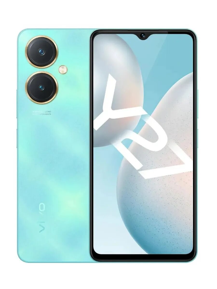 6.64" Смартфон Y27 V2249 LTE 6+128 ГБ голубой РСТ