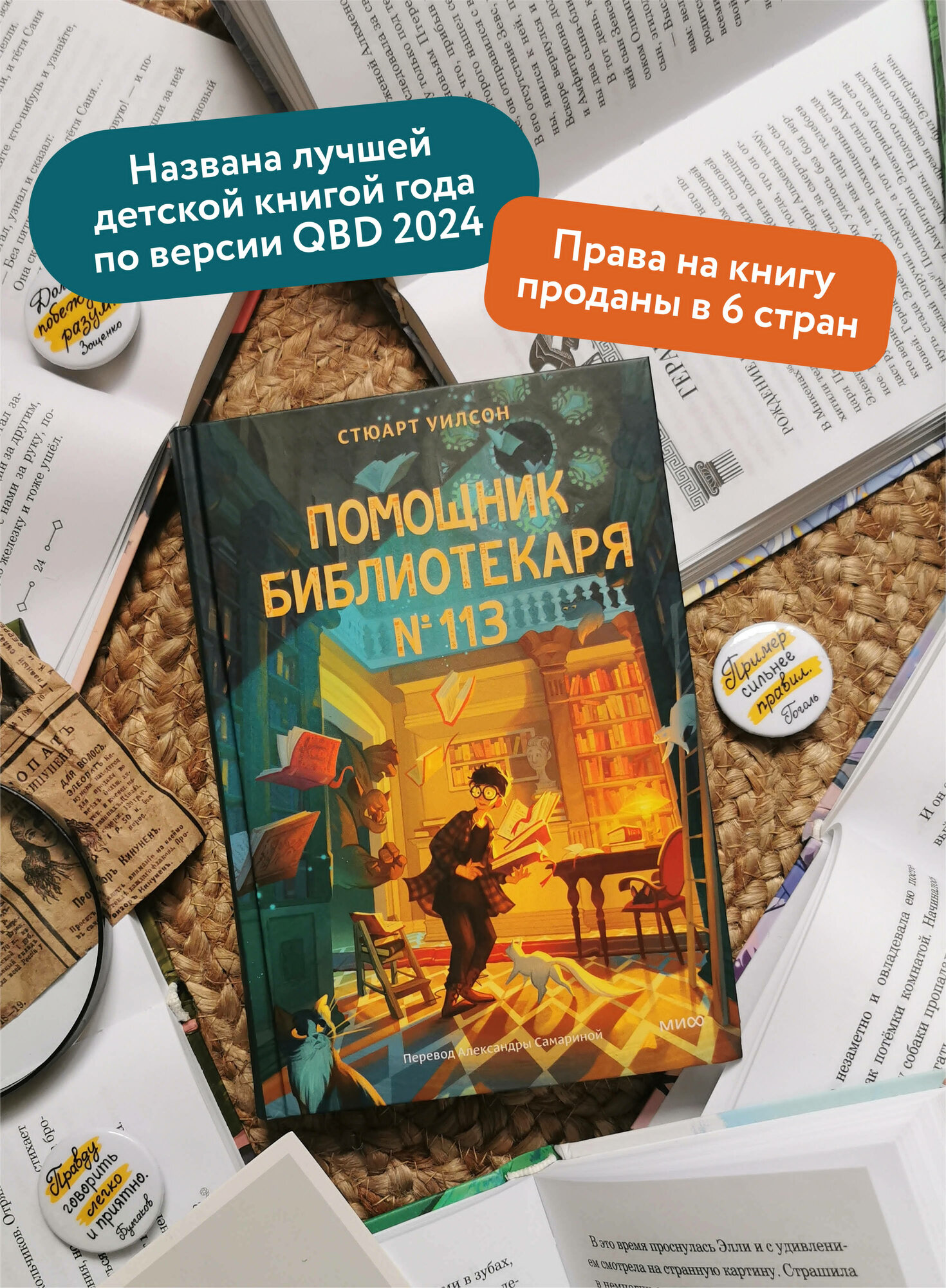 Помощник библиотекаря № 113 (Стюарт Уилсон) - фото №2