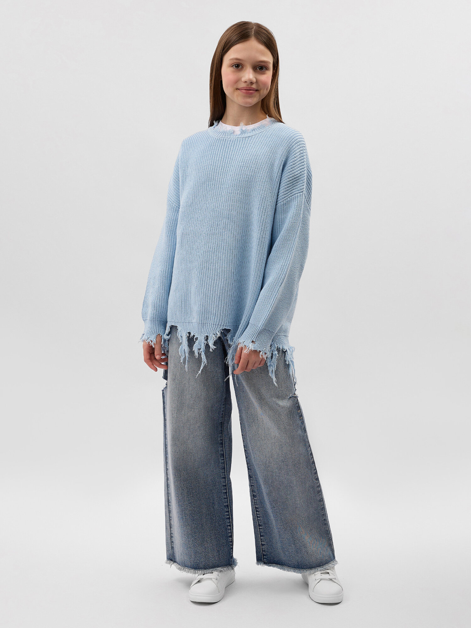 Джемпер Gulliver, размер 152, голубой