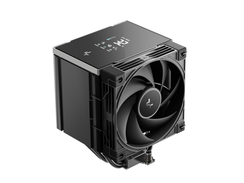 Кулер для процессора AK500 G2 DIGITAL NYX LGA1851/1700/1200/115X/AM5/AM4 (9шт/кор TDP 240W PWM Fan 120mm 5 тепл. трубок Copper Base черный) RET (R-AK500G2-BKNNMN-GJD-1)