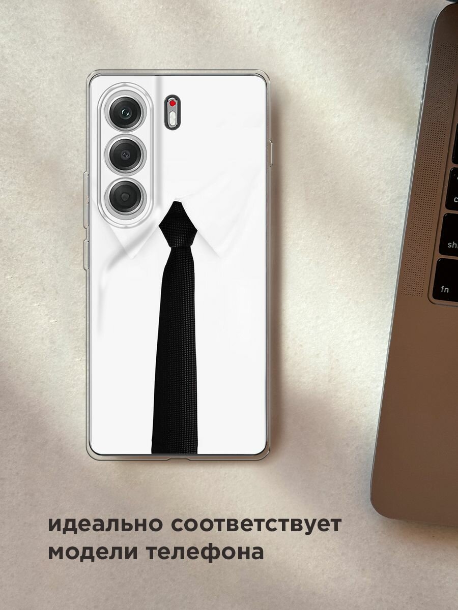 Чехол на Tecno Camon 40 / Текно Камон 40 с принтом "Галстук" — фото 1